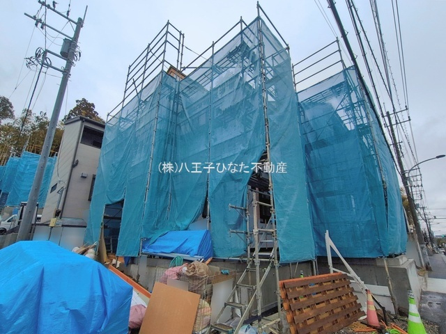 祝　成約済み　八王子市　館町　新築戸建ての外観|～仲介手数料無料☆八王子ひなた不動産～　八王子市館町　新築戸建て