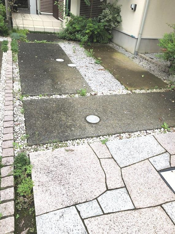 鈴木町戸建の駐車場