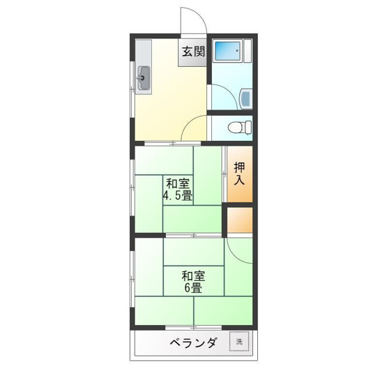 【間取り】 | シエテ高槻II