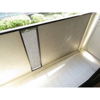 【バルコニー】 | プロムナード中浦和 | 写真は別部屋です