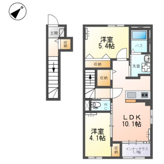 【間取り】 | （仮）千駄塚新築アパート