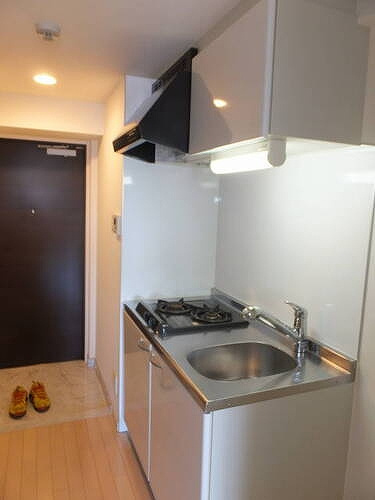 ジュネーゼグラン福島ＥｂｉＥのキッチン|ミニキッチン　※前回募集時／２０１５年６月の写真