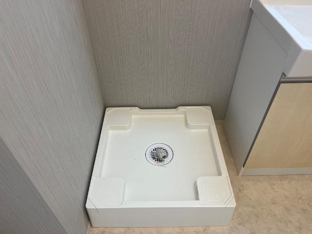 富山市掛尾町新築アパートのその他|洗濯機置場（イメージ）