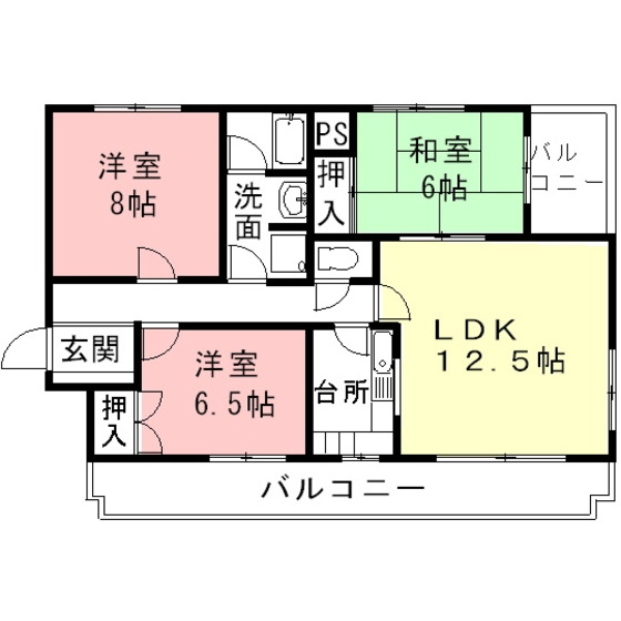 ＡＶＡＮＴＩ公園通りの間取り