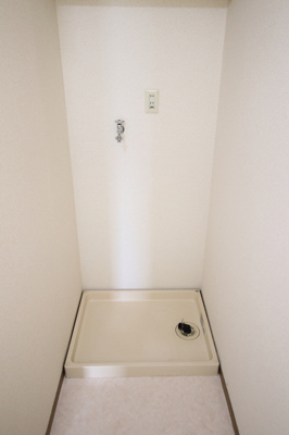 室内洗濯機置き場♪