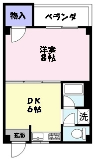 【間取り】 | ラフェスタ東福原