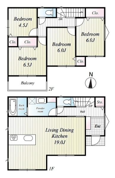 奈良市学園大和町２丁目 ２号棟 ／新築一戸建