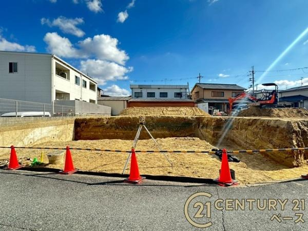 北葛城郡上牧町滝川台１丁目の売地の外観|■現地撮影写真■建築条件なし土地！理想の住まいづくりが叶う落ち着いた街並みの分譲地！お気軽にお問い合わせください！