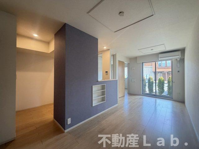 シームリーレジデンスＢの居間・リビング