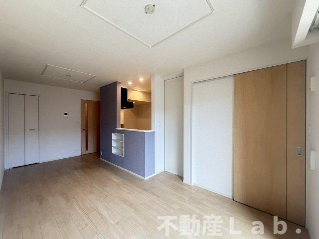 シームリーレジデンスＢの居間・リビング