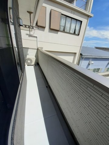Ｈｅａｒｔ未来　寒川のバルコニー