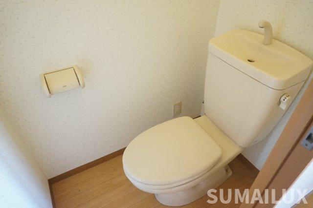 熊本市南区田井島２丁目の賃貸マンションのトイレ