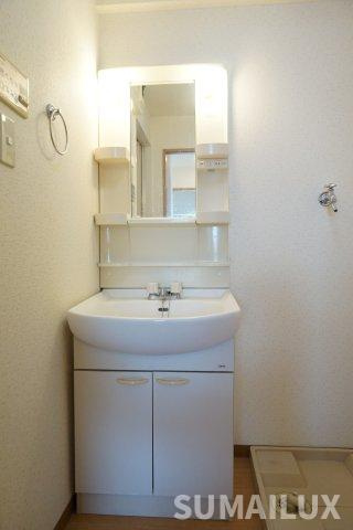 熊本市南区田井島２丁目の賃貸マンションの独立洗面台