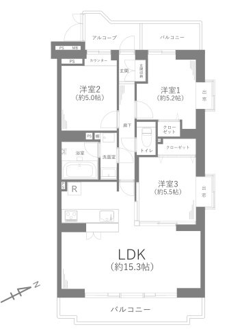 ラブリハイツ湘南野比