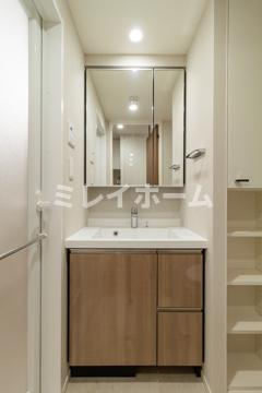 パークリュクス蒲田１丁目の洗面所