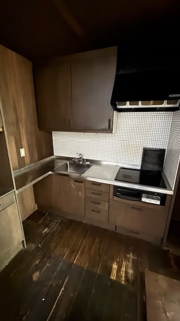 大阪市住之江区東加賀屋2丁目   貸家のキッチン|キッチンです