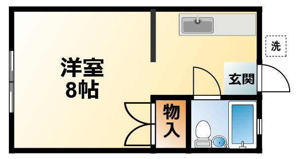 ヴィラ早野の間取り