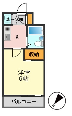 瑞江マキノビルの間取り