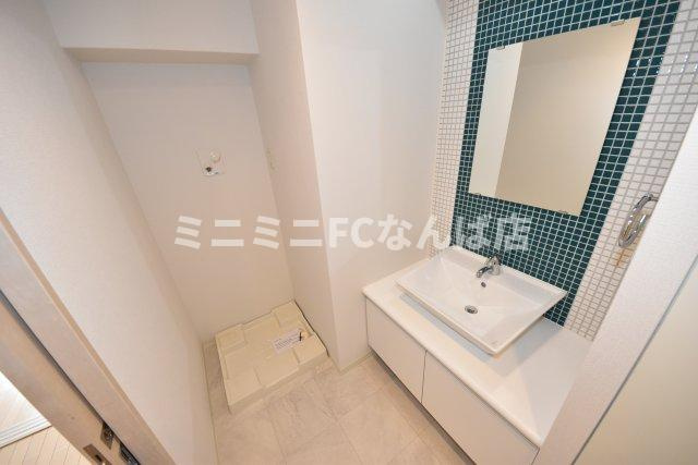 ルクレ北堀江の独立洗面台