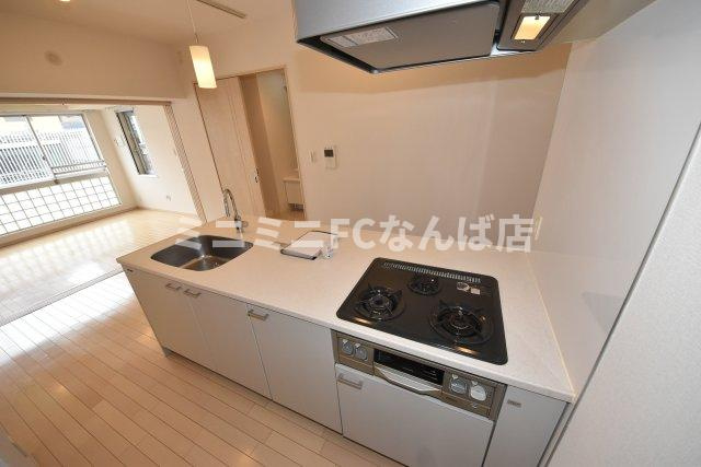 ルクレ北堀江のキッチン