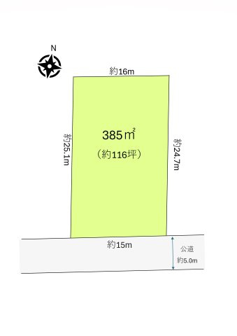 土地 狭山市柏原