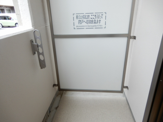 メゾン・ド・ミレ・オのバルコニー