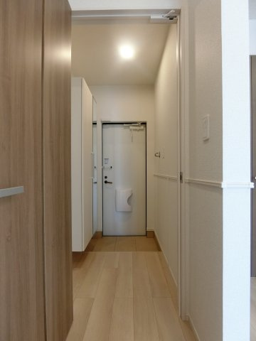 ヒカルサ境港外江町ウエストⅠの玄関