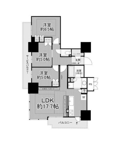 プレミストタワー靭本町（靱本町）