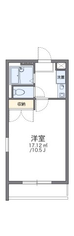 レオパレス源の間取り