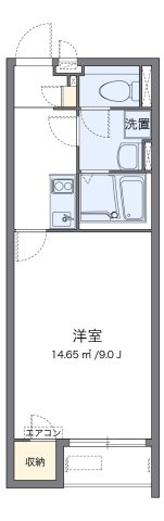 クレイノ三木ＳＫの間取り|代表的な間取のため実際の間取とは異なる場合があります