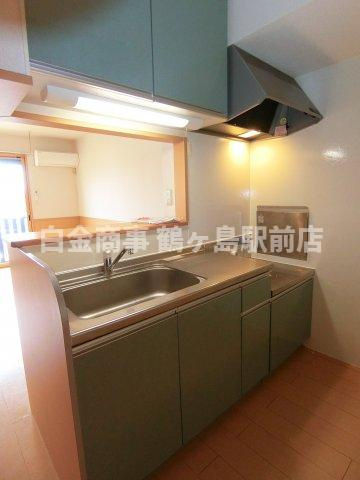 グランディール坂戸泉のキッチン