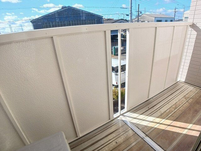 サニーパレスＡのバルコニー