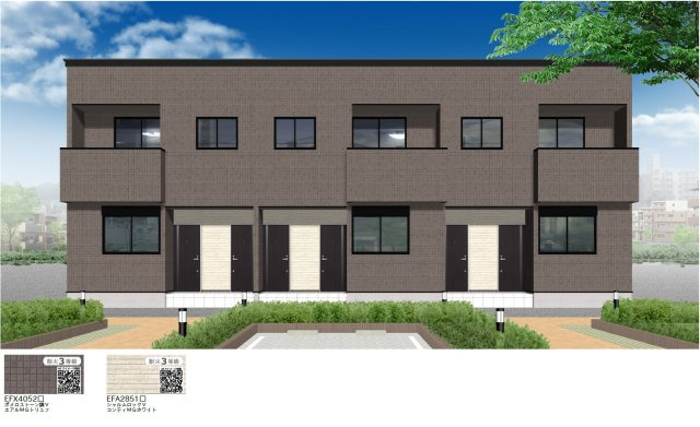 minato terrace飾磨の外観パース