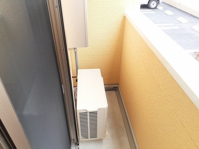 アルカンシェルⅡのバルコニー