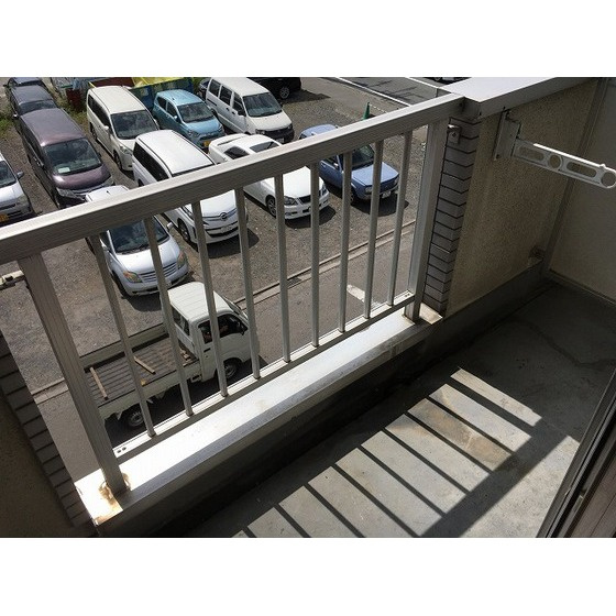 ダイホープラザ橋本Ⅲのバルコニー|バルコニー