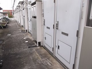 レオパレスドミール細江Ｎ壱番館の玄関