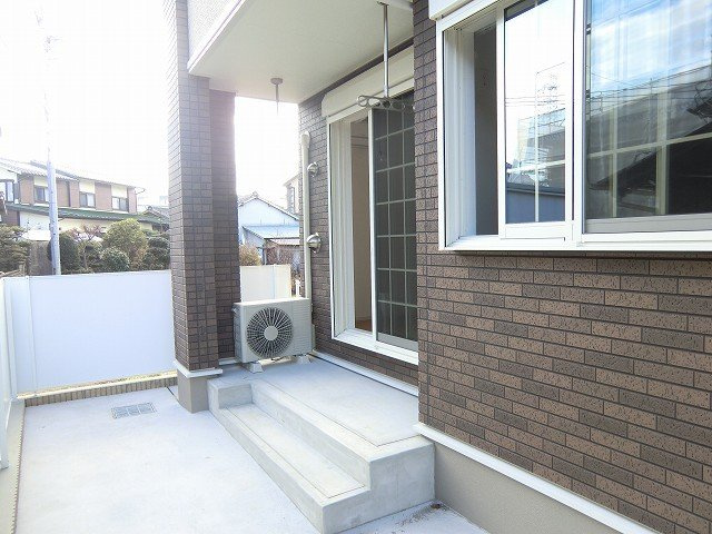 アルマーセンⅡのバルコニー