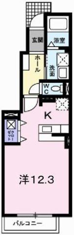 ワイズ　コンブリオⅤの間取り