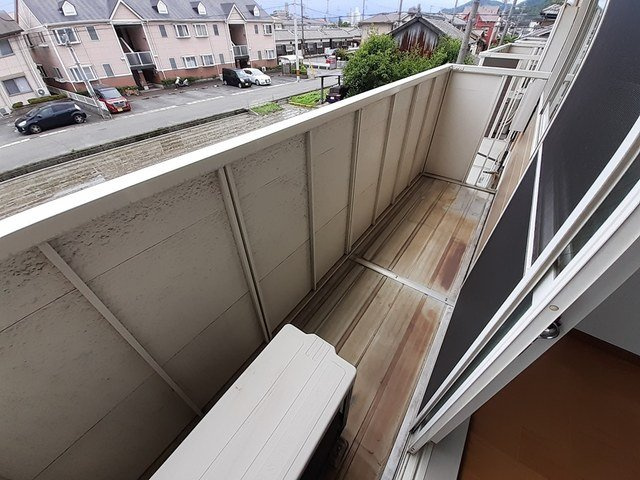 グリーンハイツ三木のバルコニー