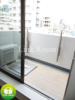 アロハレジデンス西大島のバルコニー