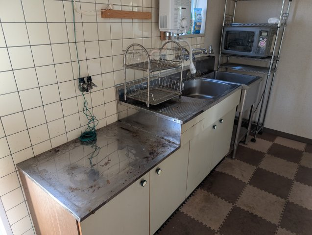 津山市大田　店舗事務所のキッチン