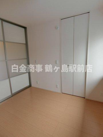 グレイス坂戸の洋室|同じ間取り反転タイプになります