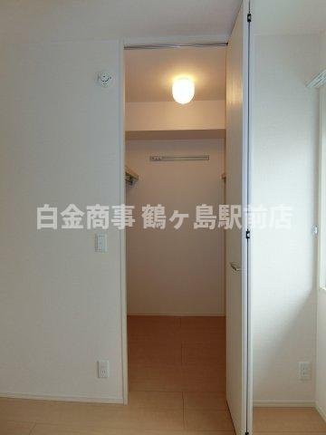 グレイス坂戸の収納|同じ間取り反転タイプになります