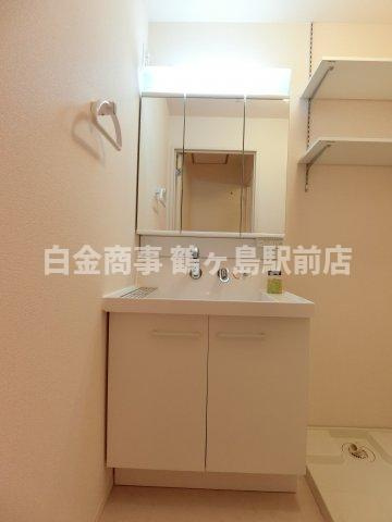 グレイス坂戸の洗面所|同じ間取り反転タイプになります