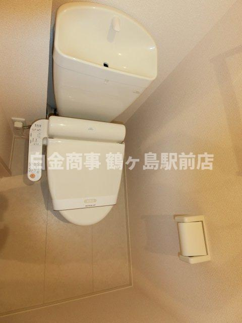 グレイス坂戸のトイレ|同じ間取り反転タイプになります