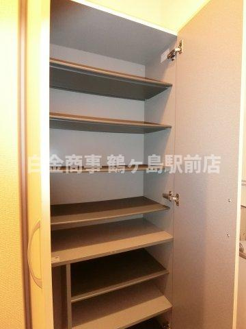 グレイス坂戸の収納|同じ間取り反転タイプになります