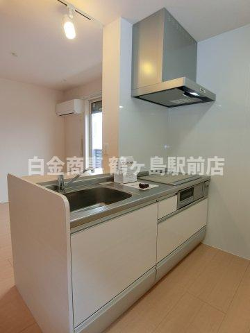 グレイス坂戸のキッチン|同じ間取り反転タイプになります