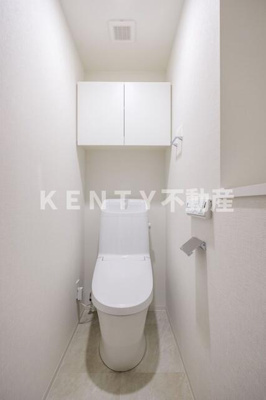 【トイレ】 | ドゥーエ西馬込Ⅱ | 落ち着いた色調のトイレです