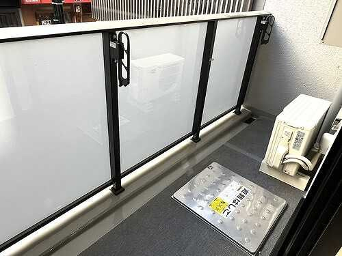 VIOR文京関口のバルコニー