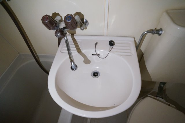 ハイツ法蓮の洗面所